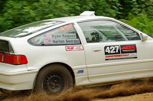 Harlan Goerger / Ryan Raguse Honda CRX on SS1, Steamboat I.