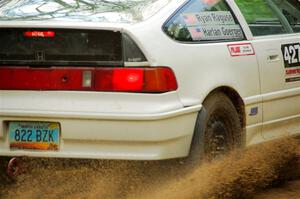 Harlan Goerger / Ryan Raguse Honda CRX on SS1, Steamboat I.