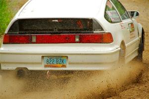 Harlan Goerger / Ryan Raguse Honda CRX on SS1, Steamboat I.