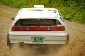 Harlan Goerger / Ryan Raguse Honda CRX on SS1, Steamboat I.