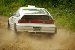 Harlan Goerger / Ryan Raguse Honda CRX on SS1, Steamboat I.