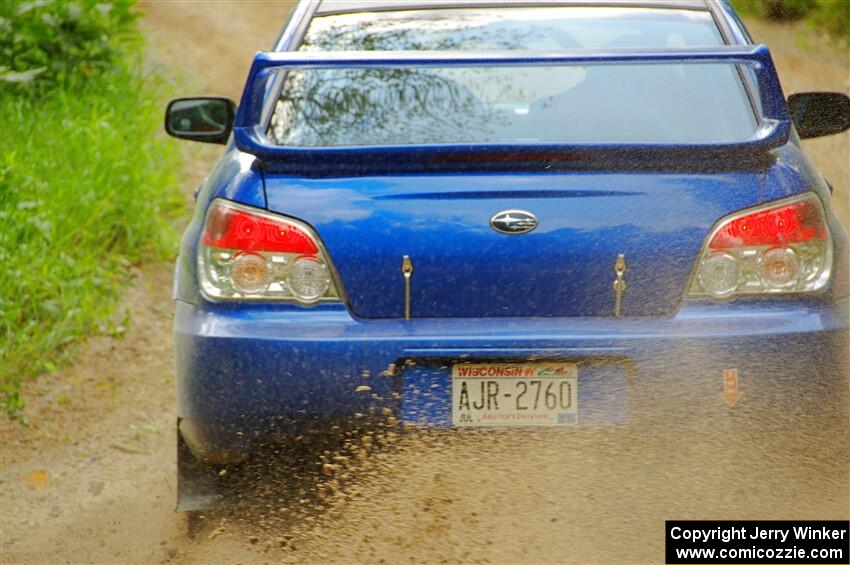 Josh Armantrout / Dan Kelly Subaru WRX STi on SS1, Steamboat I.