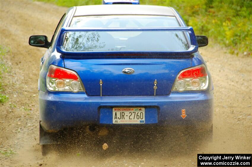 Josh Armantrout / Dan Kelly Subaru WRX STi on SS1, Steamboat I.