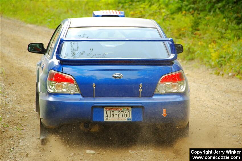 Josh Armantrout / Dan Kelly Subaru WRX STi on SS1, Steamboat I.