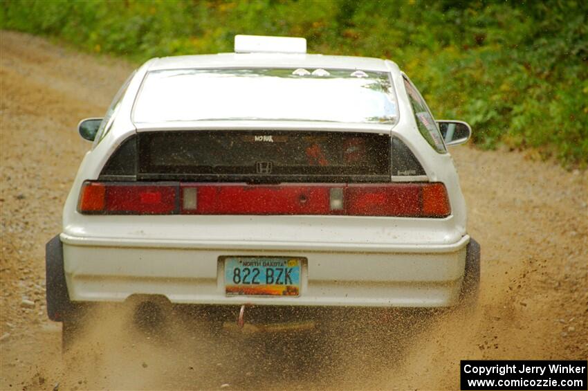 Harlan Goerger / Ryan Raguse Honda CRX on SS1, Steamboat I.