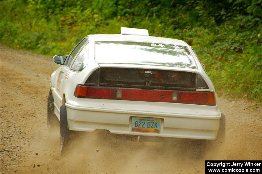 Harlan Goerger / Ryan Raguse Honda CRX on SS1, Steamboat I.