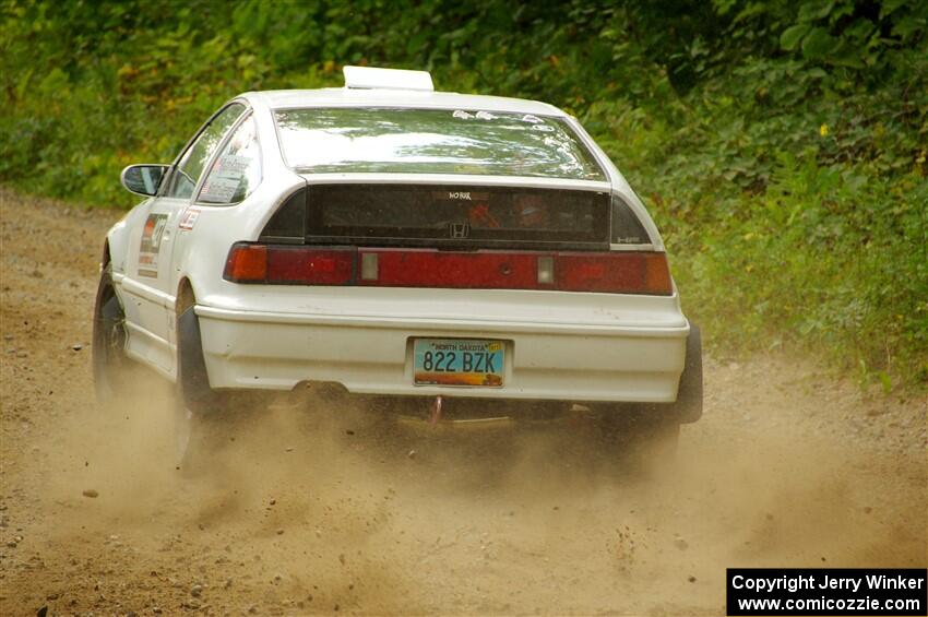 Harlan Goerger / Ryan Raguse Honda CRX on SS1, Steamboat I.