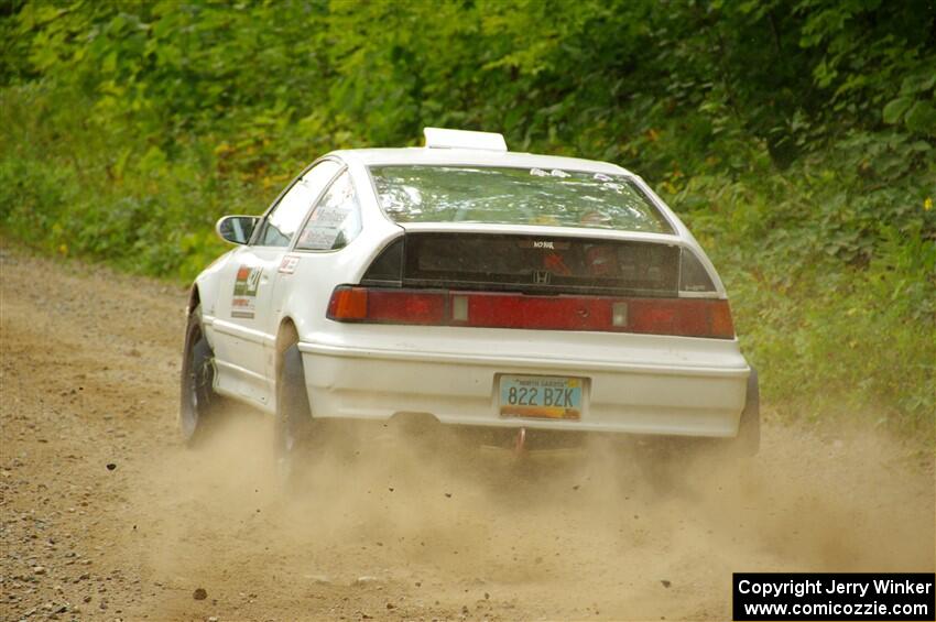 Harlan Goerger / Ryan Raguse Honda CRX on SS1, Steamboat I.