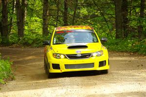 Scott Putnam / Spencer Putnam Subaru WRX STi on SS1, Steamboat I.