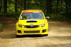 Scott Putnam / Spencer Putnam Subaru WRX STi on SS1, Steamboat I.