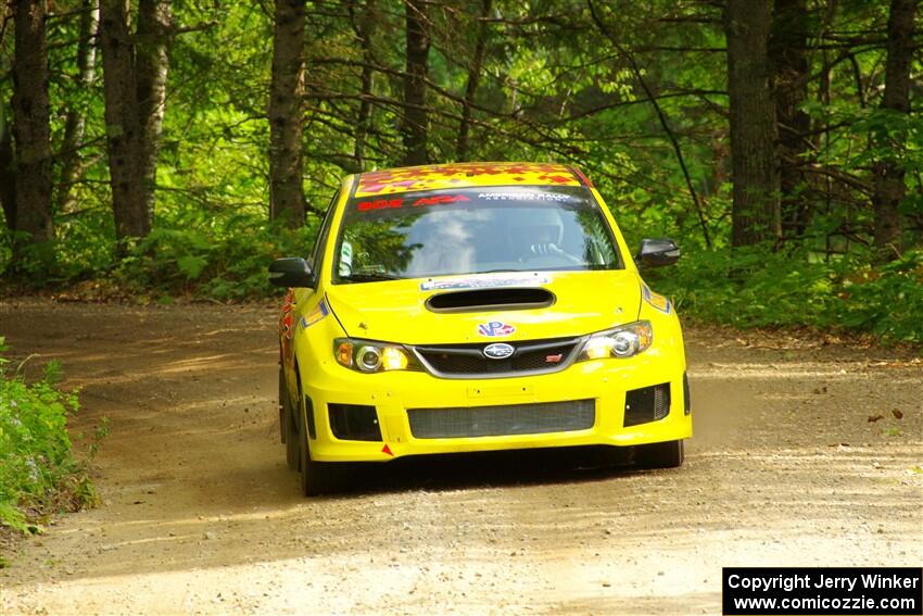 Scott Putnam / Spencer Putnam Subaru WRX STi on SS1, Steamboat I.