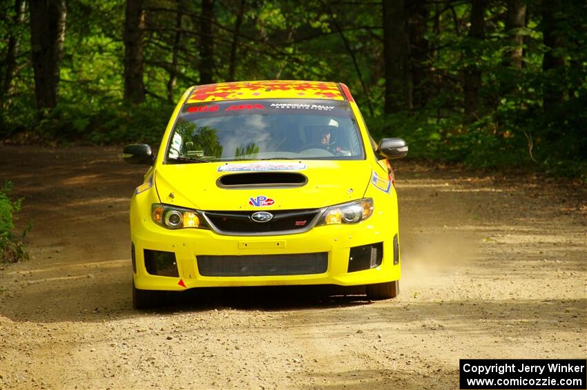 Scott Putnam / Spencer Putnam Subaru WRX STi on SS1, Steamboat I.