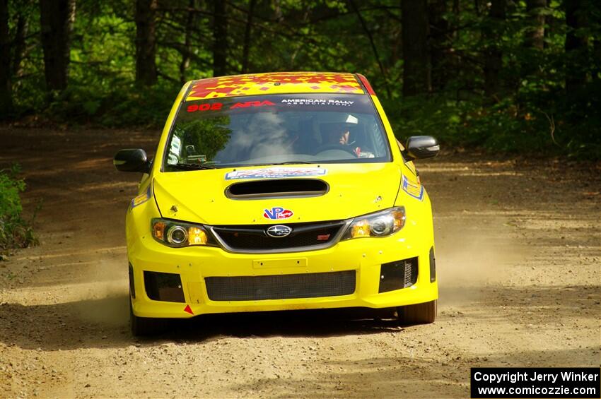 Scott Putnam / Spencer Putnam Subaru WRX STi on SS1, Steamboat I.