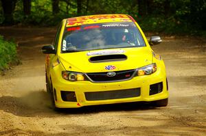 Scott Putnam / Spencer Putnam Subaru WRX STi on SS1, Steamboat I.