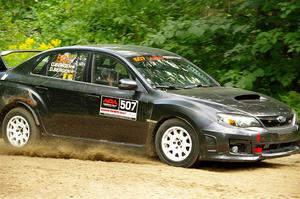 Daryl Bergen / Calvin Bergen Subaru WRX STi on SS1, Steamboat I.