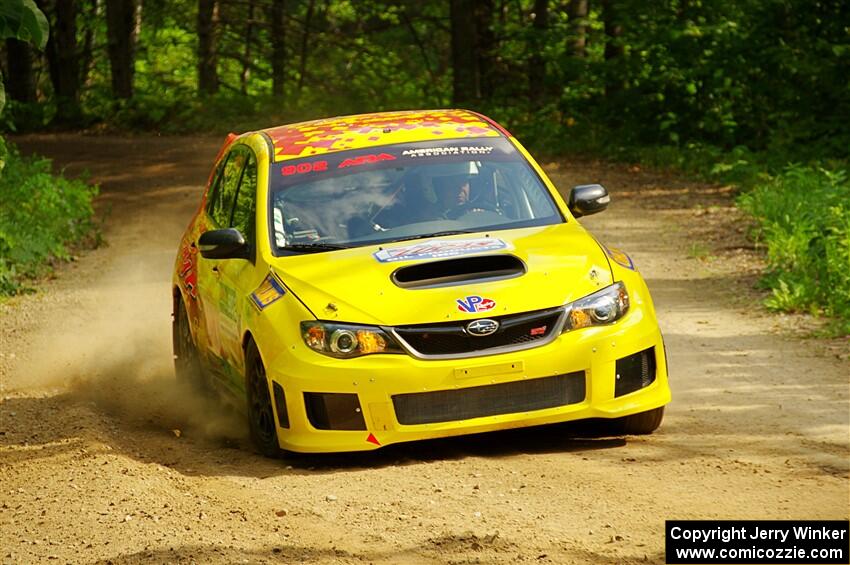 Scott Putnam / Spencer Putnam Subaru WRX STi on SS1, Steamboat I.