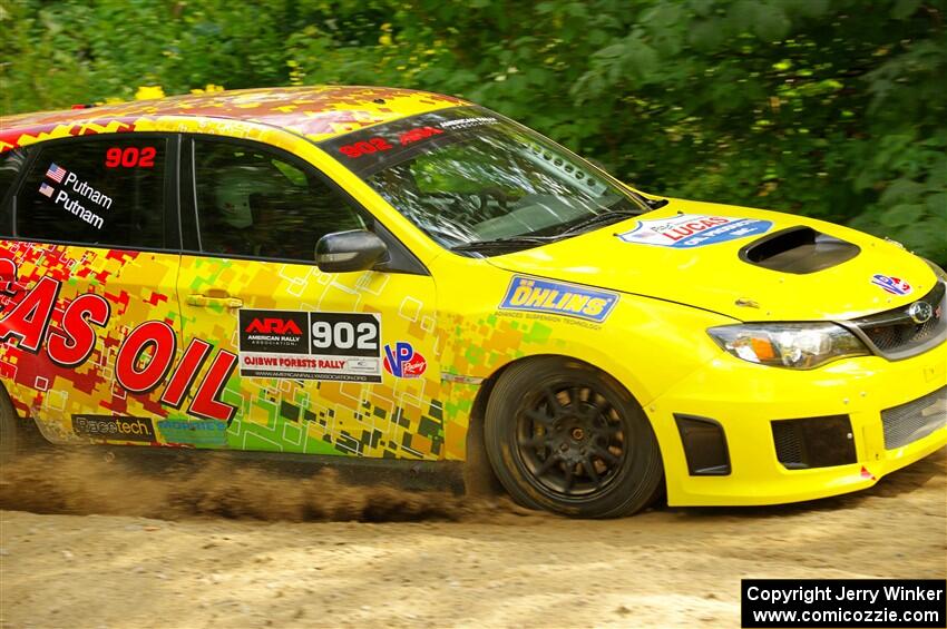 Scott Putnam / Spencer Putnam Subaru WRX STi on SS1, Steamboat I.