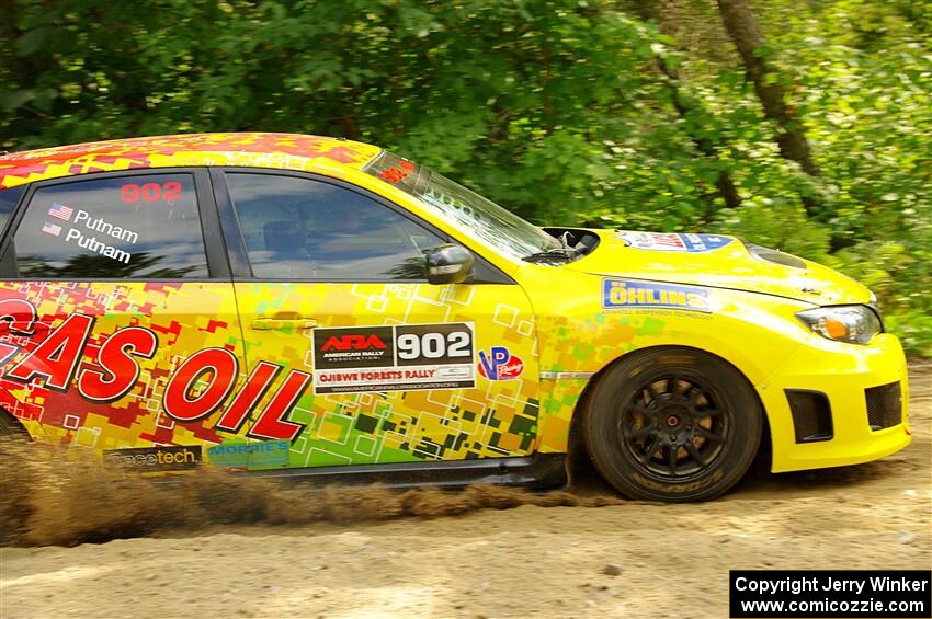 Scott Putnam / Spencer Putnam Subaru WRX STi on SS1, Steamboat I.