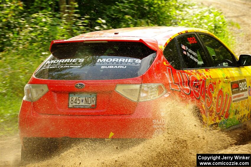 Scott Putnam / Spencer Putnam Subaru WRX STi on SS1, Steamboat I.