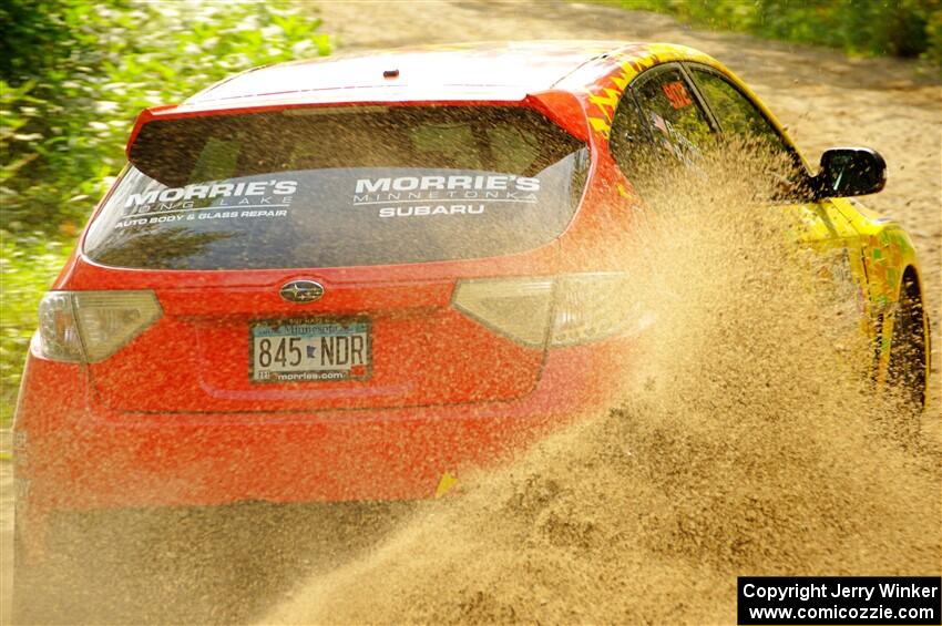 Scott Putnam / Spencer Putnam Subaru WRX STi on SS1, Steamboat I.