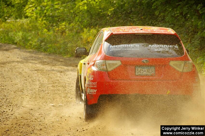 Scott Putnam / Spencer Putnam Subaru WRX STi on SS1, Steamboat I.