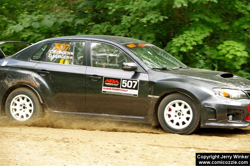 Daryl Bergen / Calvin Bergen Subaru WRX STi on SS1, Steamboat I.