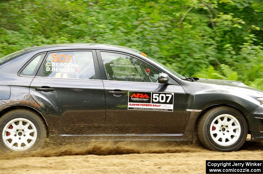 Daryl Bergen / Calvin Bergen Subaru WRX STi on SS1, Steamboat I.