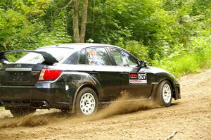 Daryl Bergen / Calvin Bergen Subaru WRX STi on SS1, Steamboat I.