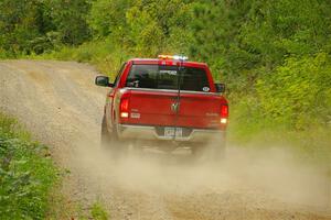 A Dodge Ram 1500 sweeps SS1, Steamboat I.