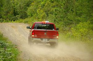 A Dodge Ram 1500 sweeps SS1, Steamboat I.