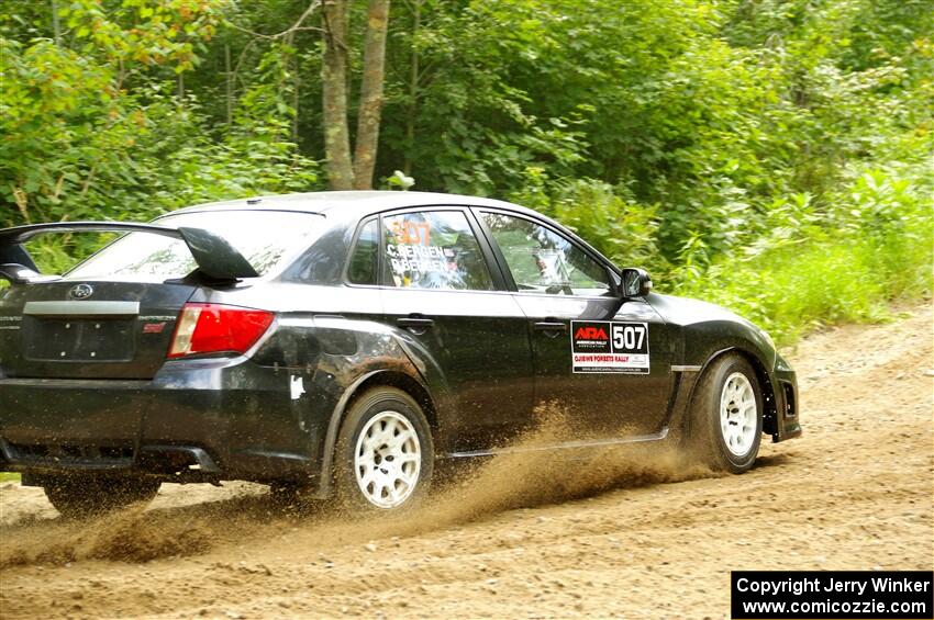 Daryl Bergen / Calvin Bergen Subaru WRX STi on SS1, Steamboat I.