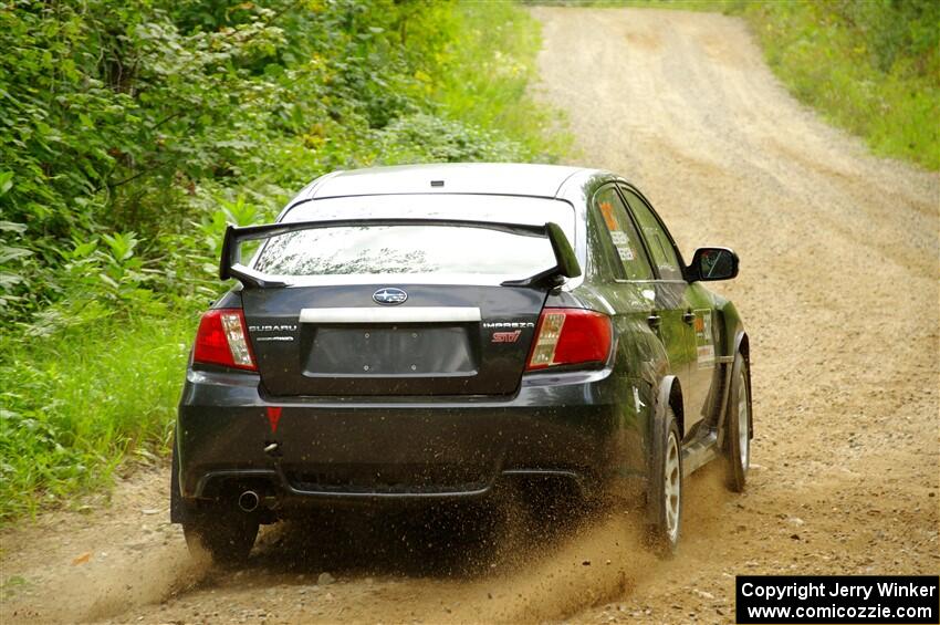 Daryl Bergen / Calvin Bergen Subaru WRX STi on SS1, Steamboat I.