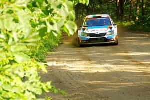 Barry McKenna / Leon Jordan Skoda Fabia on SS4, Steamboat II.