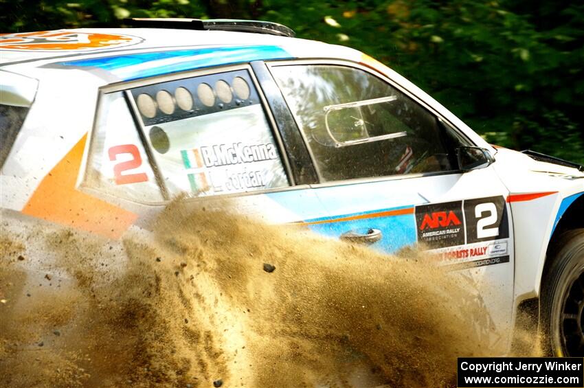 Barry McKenna / Leon Jordan Skoda Fabia on SS4, Steamboat II.