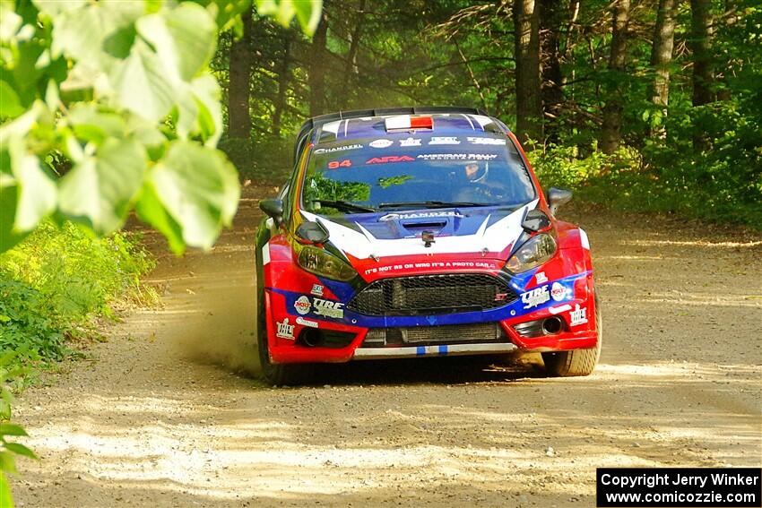 Piotr Fetela / Aris Mantopoulos Ford Fiesta Proto on SS4, Steamboat II.