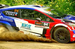 Piotr Fetela / Aris Mantopoulos Ford Fiesta Proto on SS4, Steamboat II.