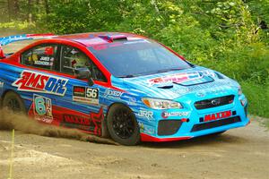 Jeff Seehorn / Matt James Subaru WRX STi on SS4, Steamboat II.