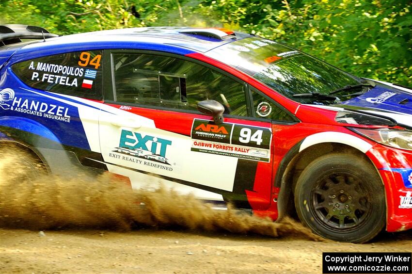 Piotr Fetela / Aris Mantopoulos Ford Fiesta Proto on SS4, Steamboat II.