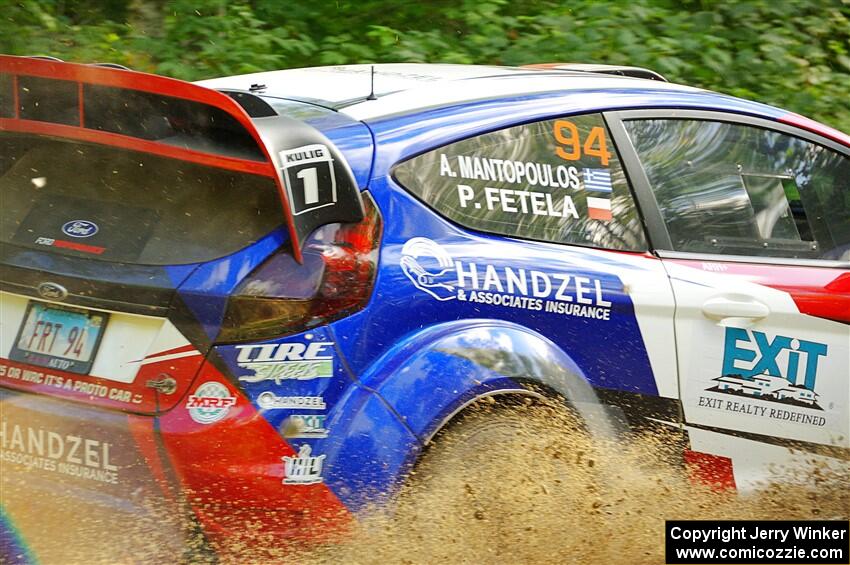 Piotr Fetela / Aris Mantopoulos Ford Fiesta Proto on SS4, Steamboat II.