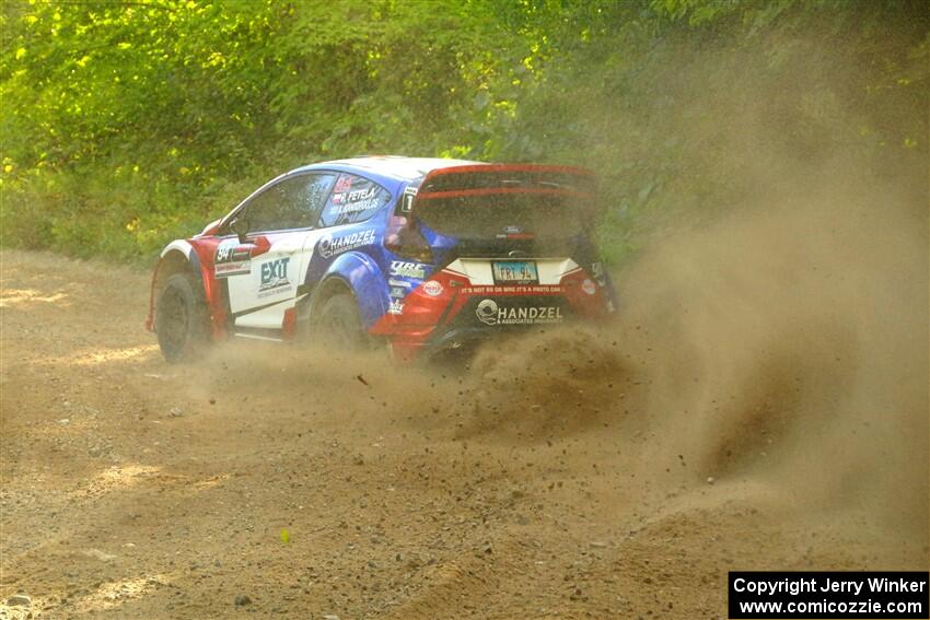 Piotr Fetela / Aris Mantopoulos Ford Fiesta Proto on SS4, Steamboat II.