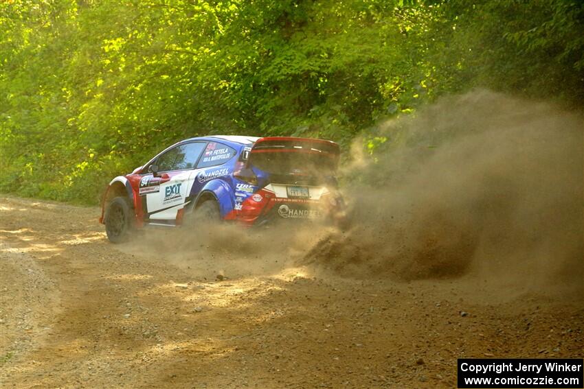 Piotr Fetela / Aris Mantopoulos Ford Fiesta Proto on SS4, Steamboat II.