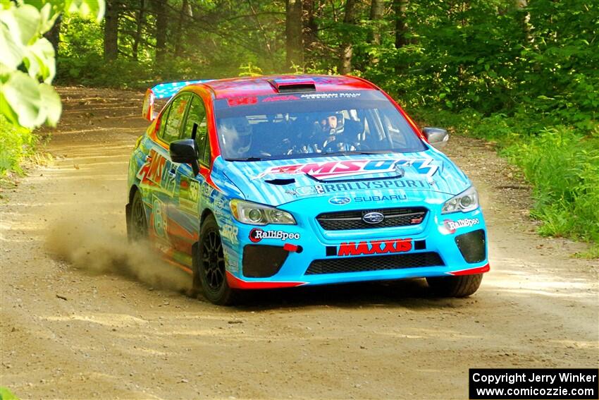 Jeff Seehorn / Matt James Subaru WRX STi on SS4, Steamboat II.