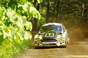 Ryan Booth / Nick Dobbs Ford Fiesta R5 on SS4, Steamboat II.