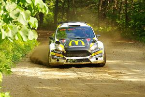 Ryan Booth / Nick Dobbs Ford Fiesta R5 on SS4, Steamboat II.