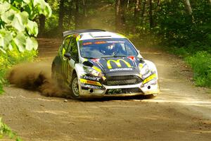 Ryan Booth / Nick Dobbs Ford Fiesta R5 on SS4, Steamboat II.