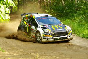 Ryan Booth / Nick Dobbs Ford Fiesta R5 on SS4, Steamboat II.