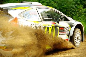 Ryan Booth / Nick Dobbs Ford Fiesta R5 on SS4, Steamboat II.