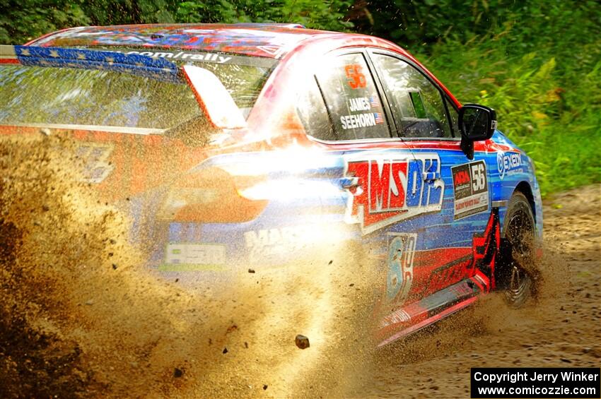 Jeff Seehorn / Matt James Subaru WRX STi on SS4, Steamboat II.