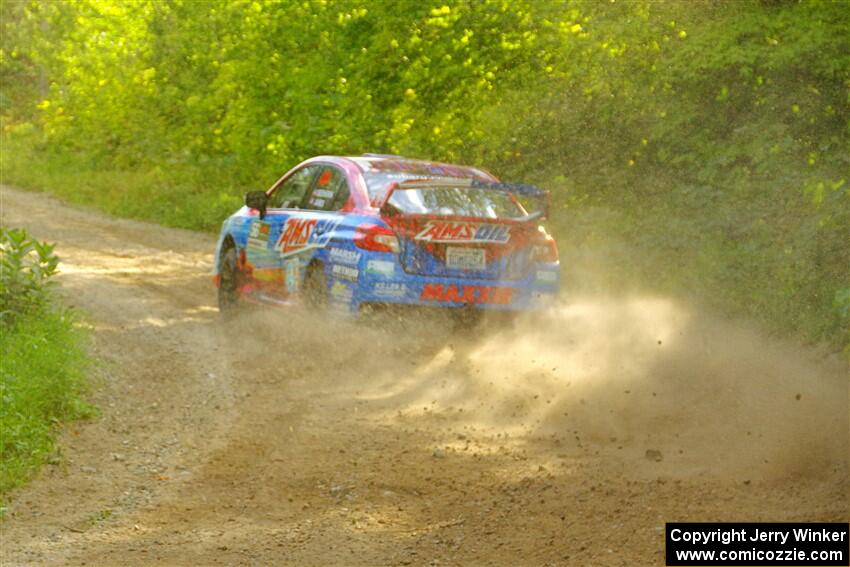 Jeff Seehorn / Matt James Subaru WRX STi on SS4, Steamboat II.