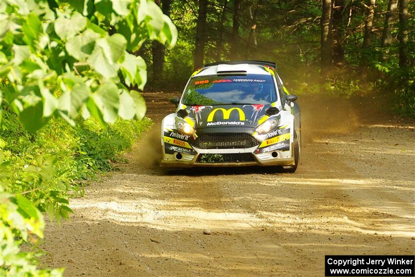 Ryan Booth / Nick Dobbs Ford Fiesta R5 on SS4, Steamboat II.